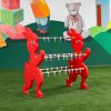 giá phơi khăn con thỏ cho trẻ mầm non